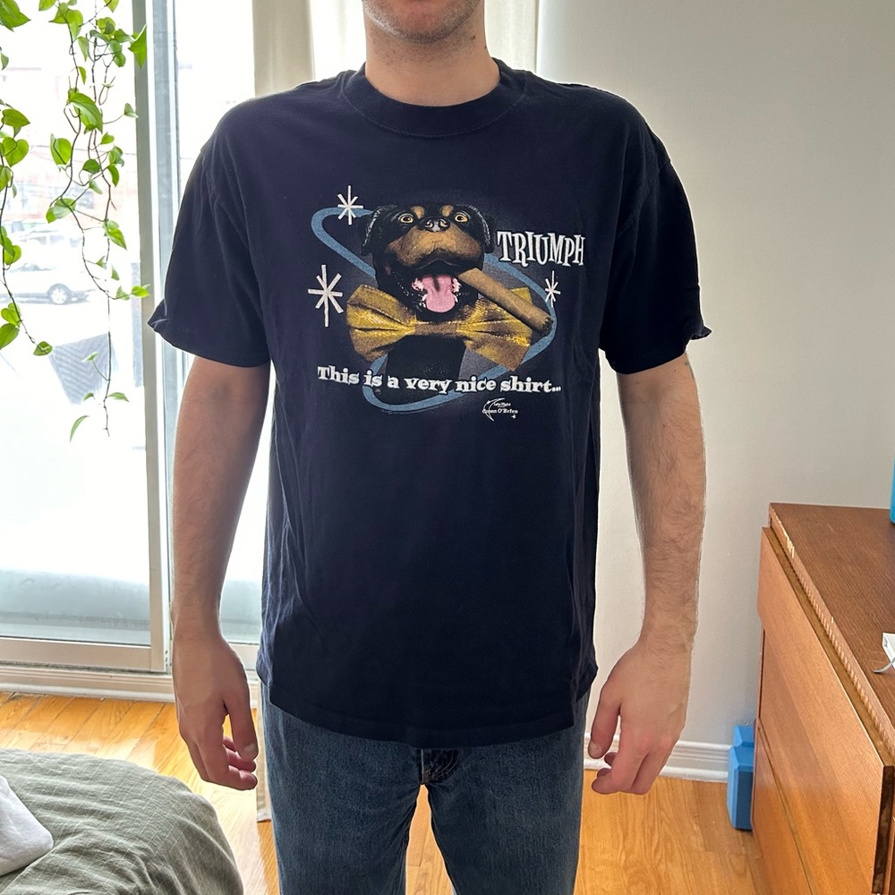 Authentic late night with Conan o'Brien triumph the insult dog merch t shirt